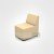 Кресло мягкое без подлокотников офисное для отдыха