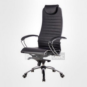 Кресло офисное для руководителя Samurai K1 Перфорированная натуральная кожа 