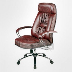 Кресло офисное для руководителя LK-7 Сh Натуральная кожа 