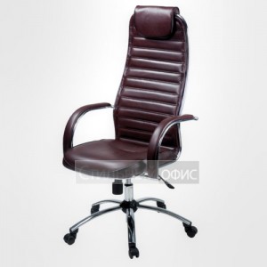 Кресло офисное для руководителя BC-5 Ch Натуральная кожа 