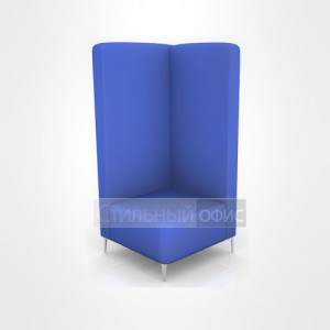 Кресло уголок для отдыха офисный со средней спинкой