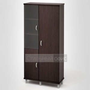 Шкаф для одежды широкий в кабинет КП68.14 